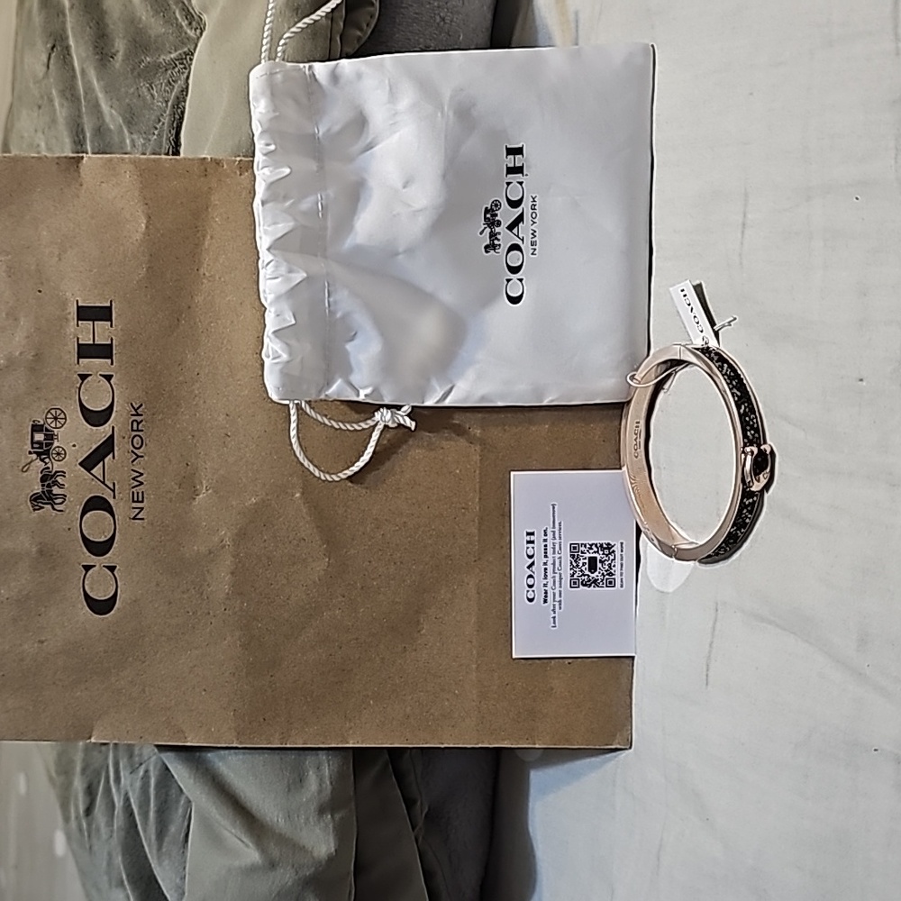 Coach bangle bracelet.